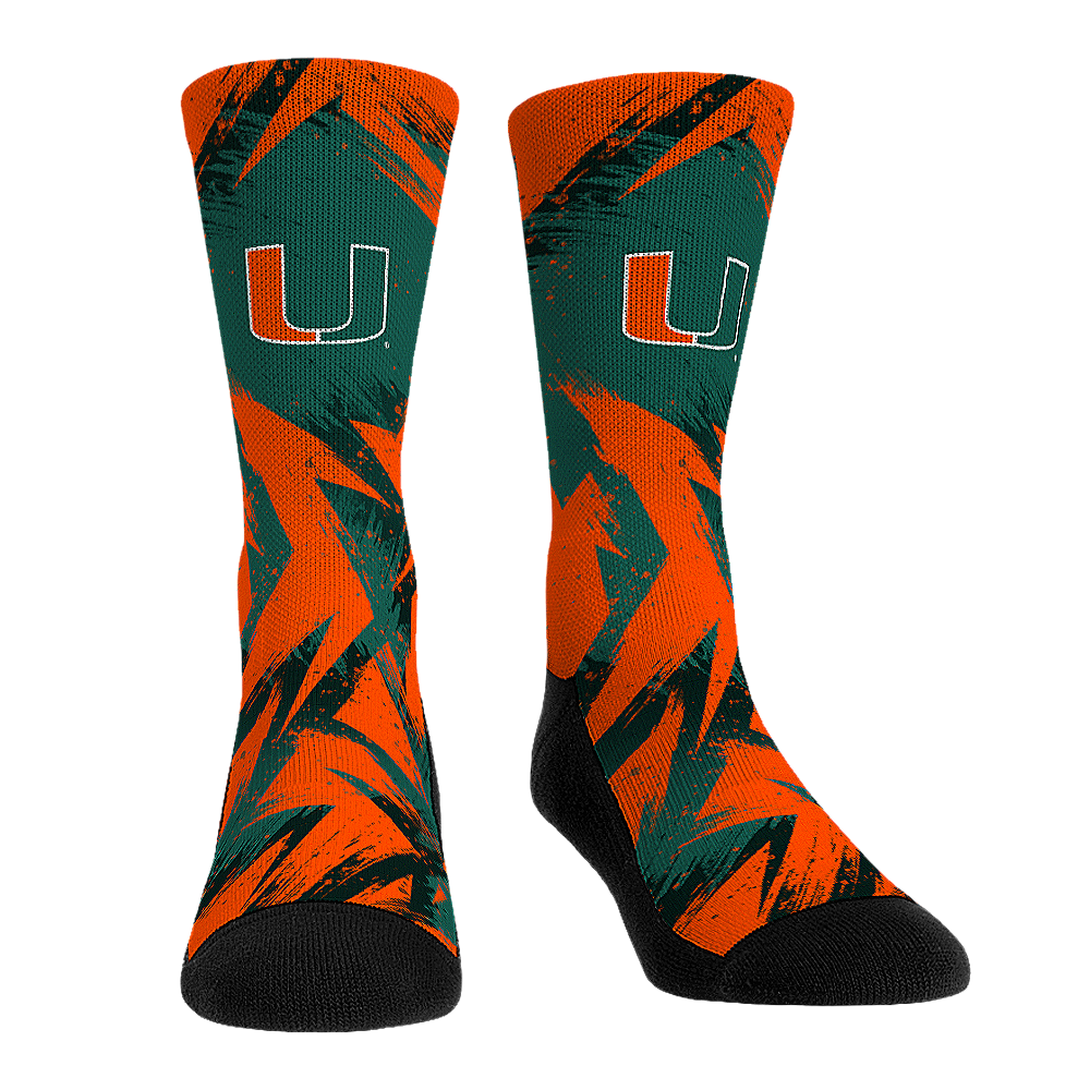 Miami Hurricanes - Game Paint | Rock 'Em Socks 1