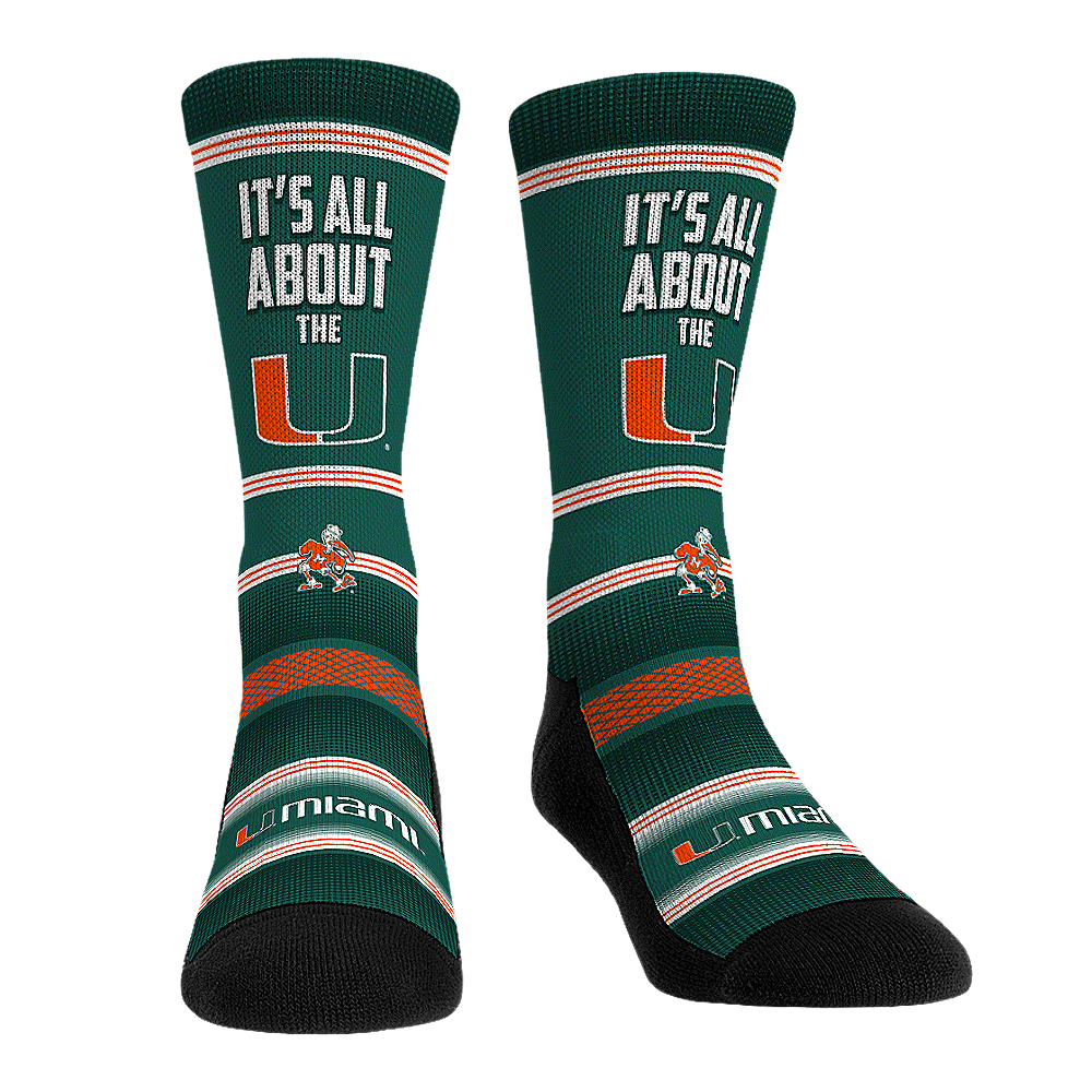 Miami Hurricanes - It's All About The U | Rock 'Em Socks 1
