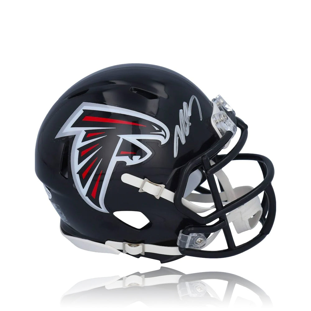 Michael Vick Atlanta Falcons Autographed Speed Mini-Helmet 1