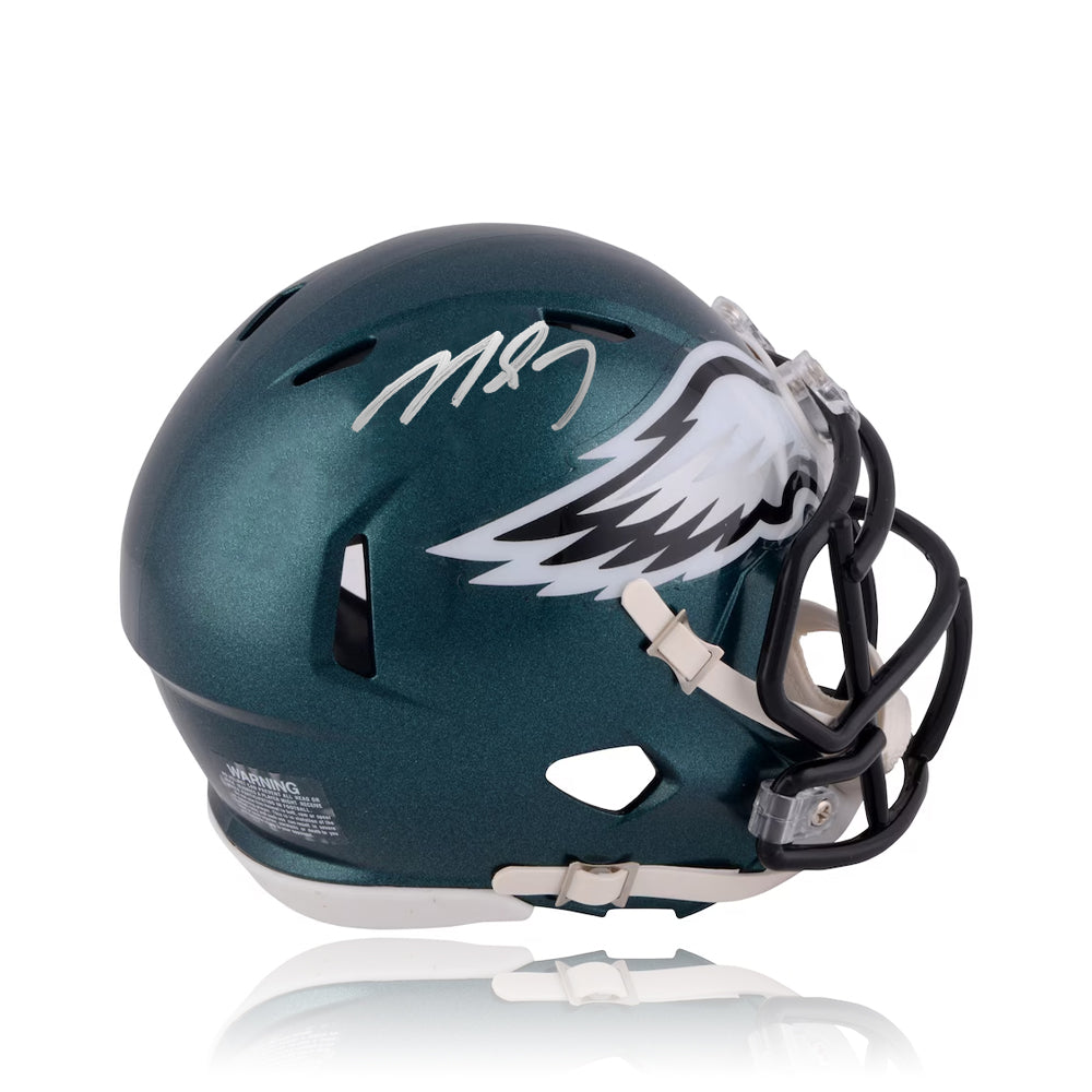 Michael Vick Philadelphia Eagles Autographed Speed Mini-Helmet - JSA Authenticated 1