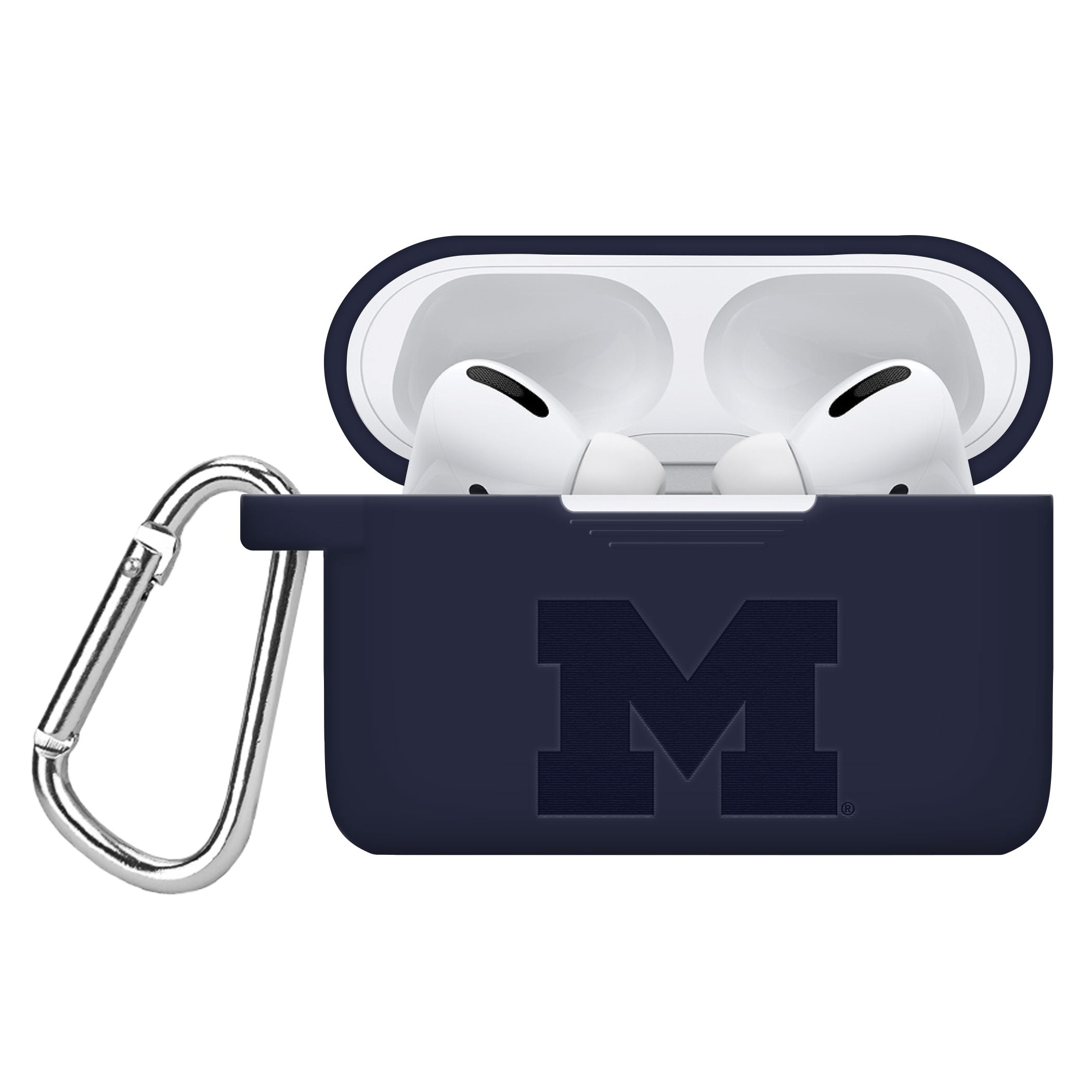 Michigan Wolverines Engraved AirPods Pro 1 & 2 Case Cover | Affinity Bands