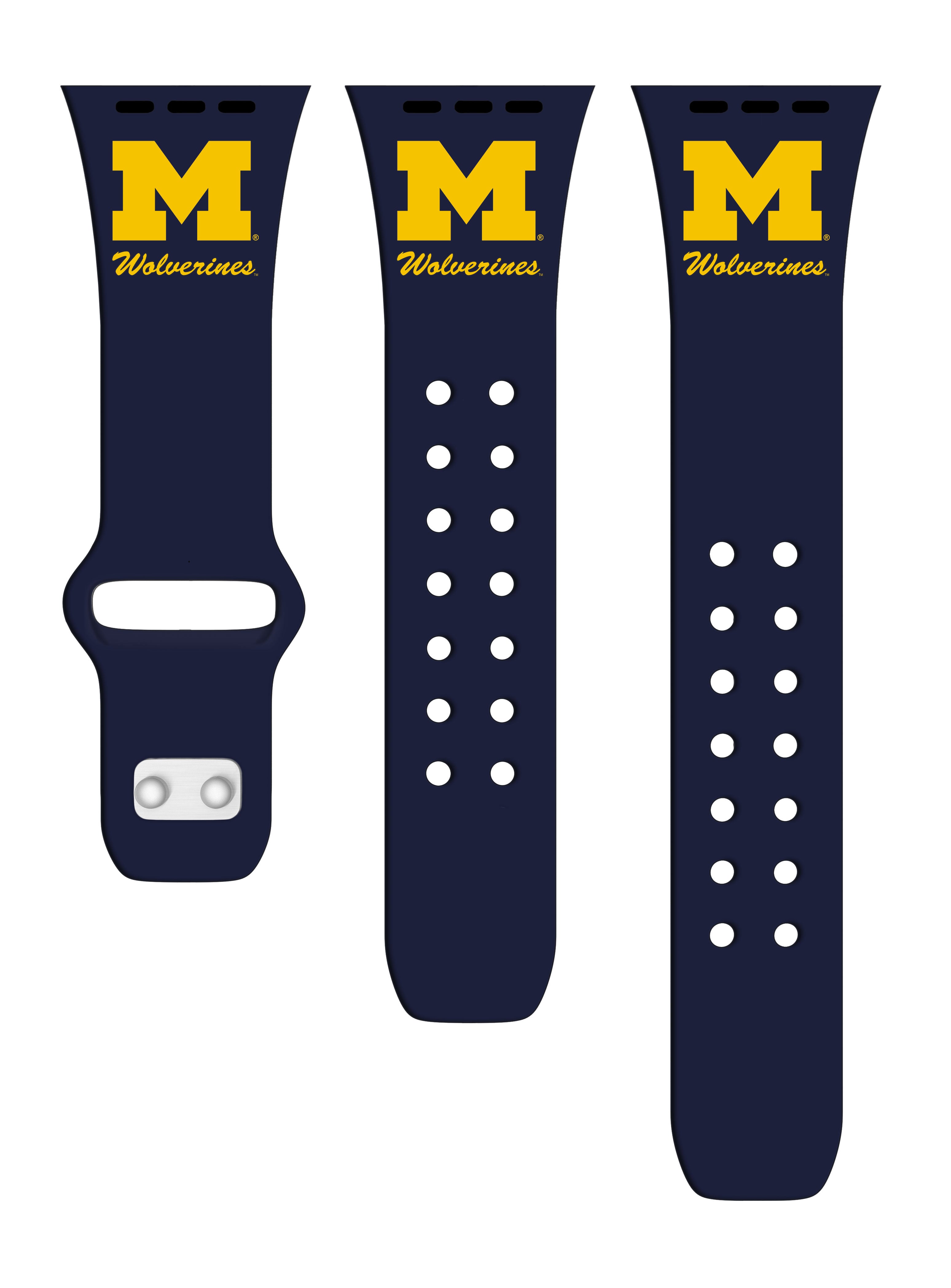 Michigan Wolverines Apple Watch Band 7