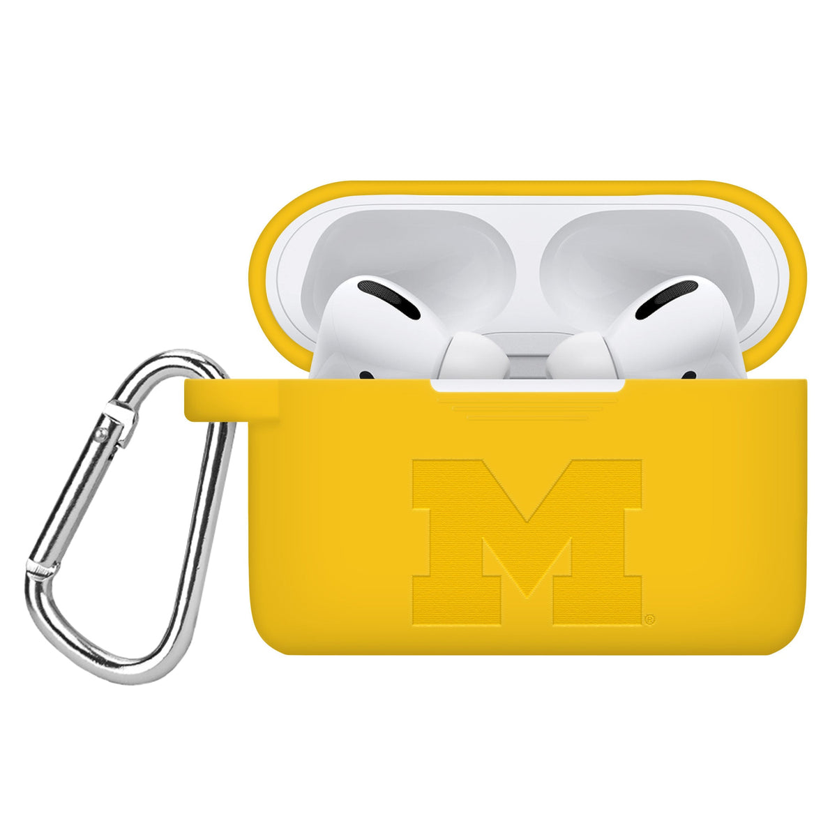 Michigan Wolverines Engraved AirPods Pro 1 & 2 Case Cover | Affinity Bands 3
