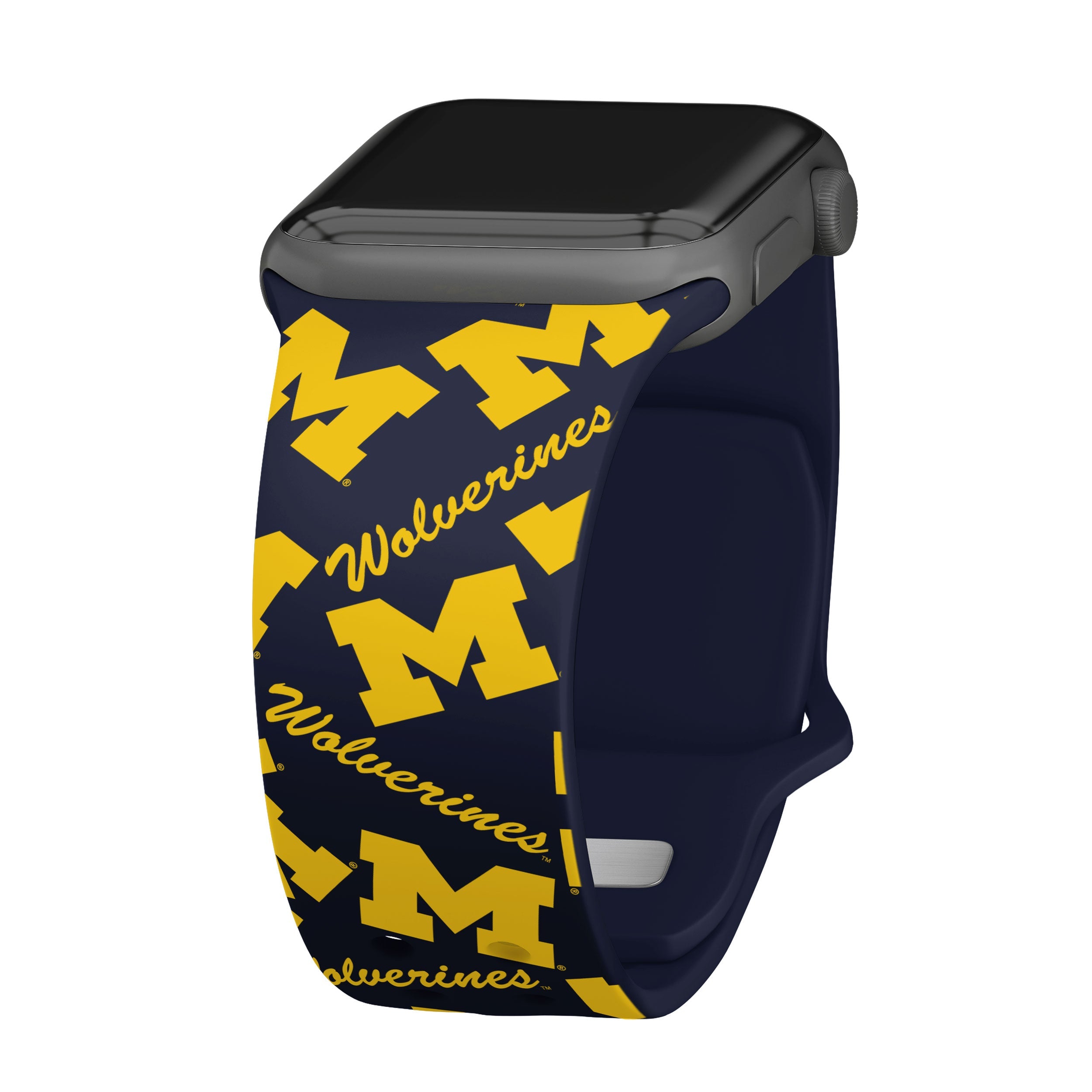 Michigan Wolverines HD Apple Watch Band 13