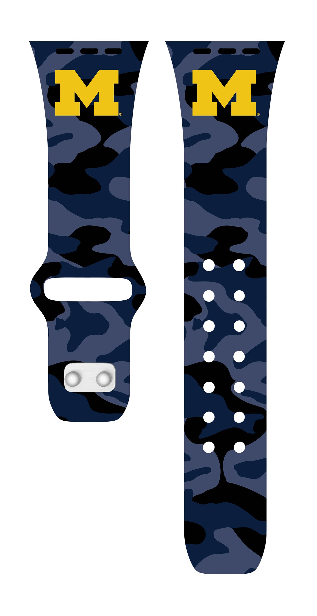 Michigan Wolverines HD Apple Watch Band 30