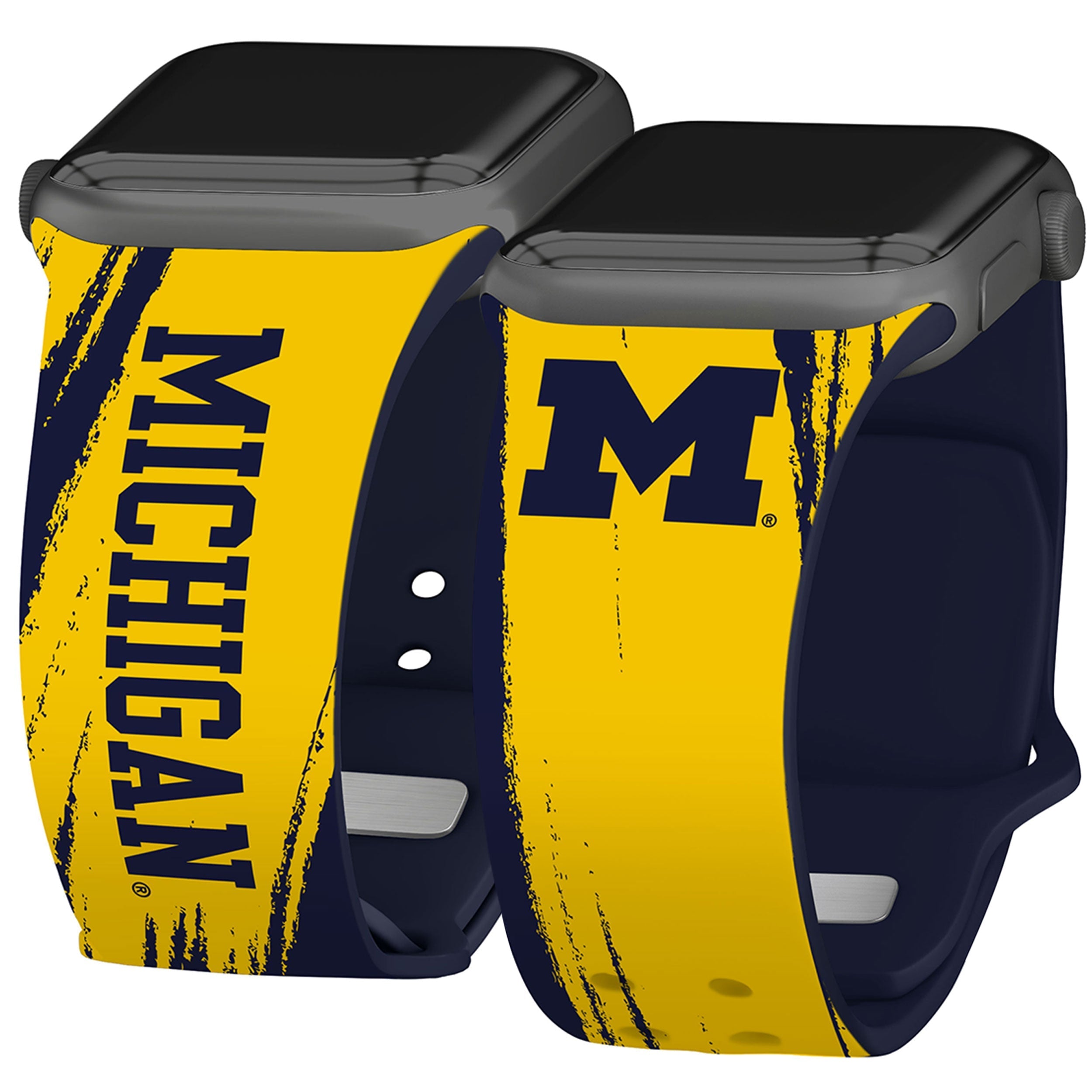 Michigan Wolverines HD Apple Watch Band 32