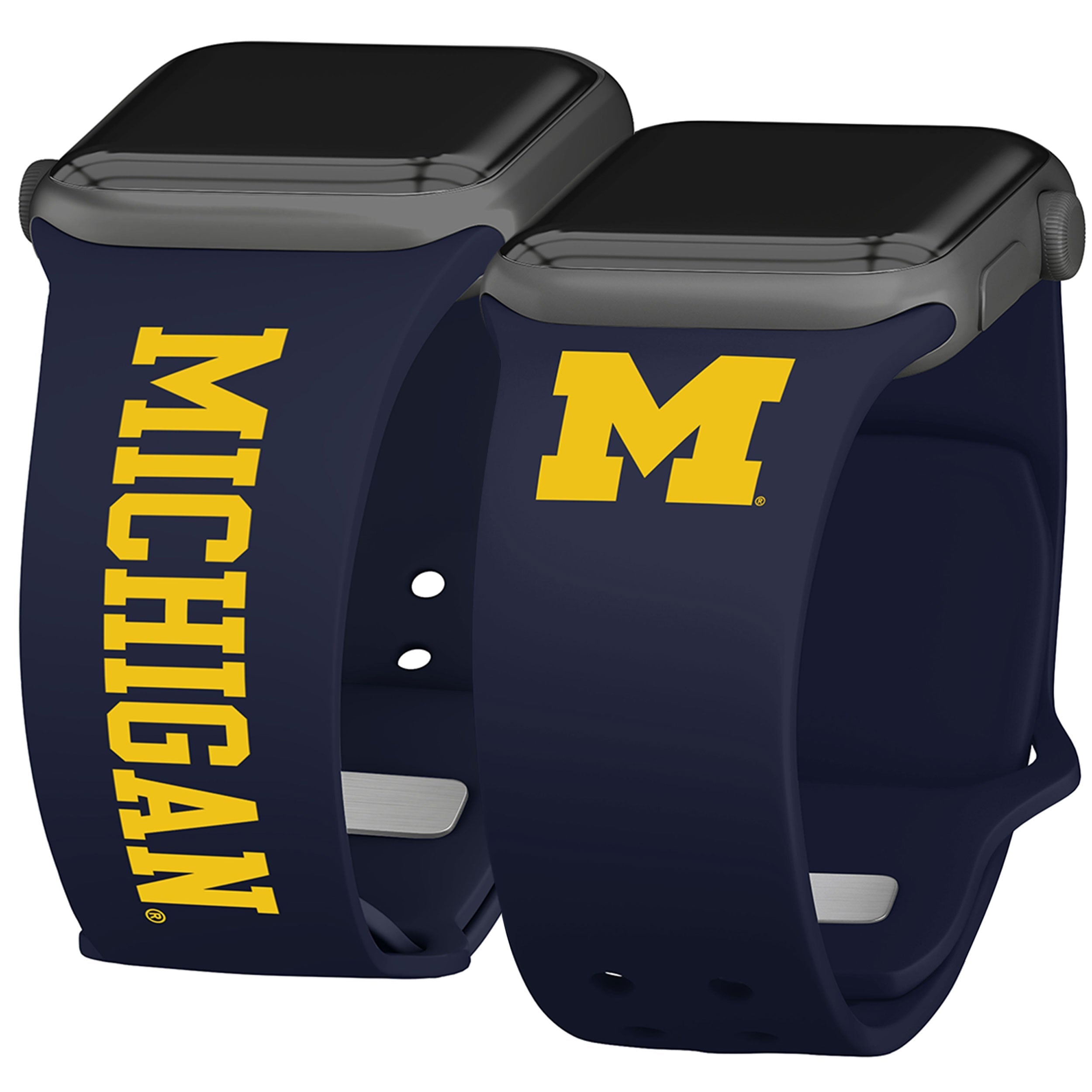 Michigan Wolverines HD Apple Watch Band 31