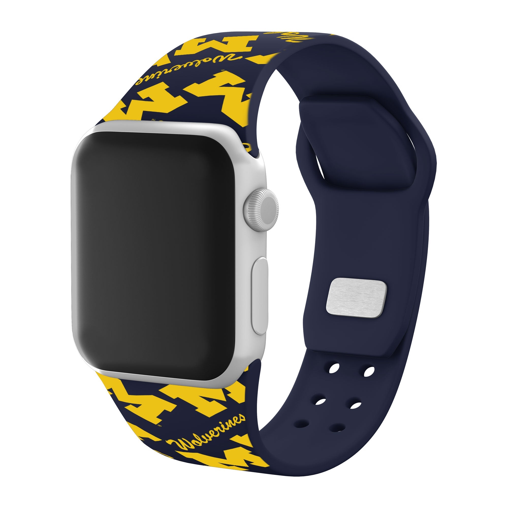Michigan Wolverines HD Apple Watch Band 16