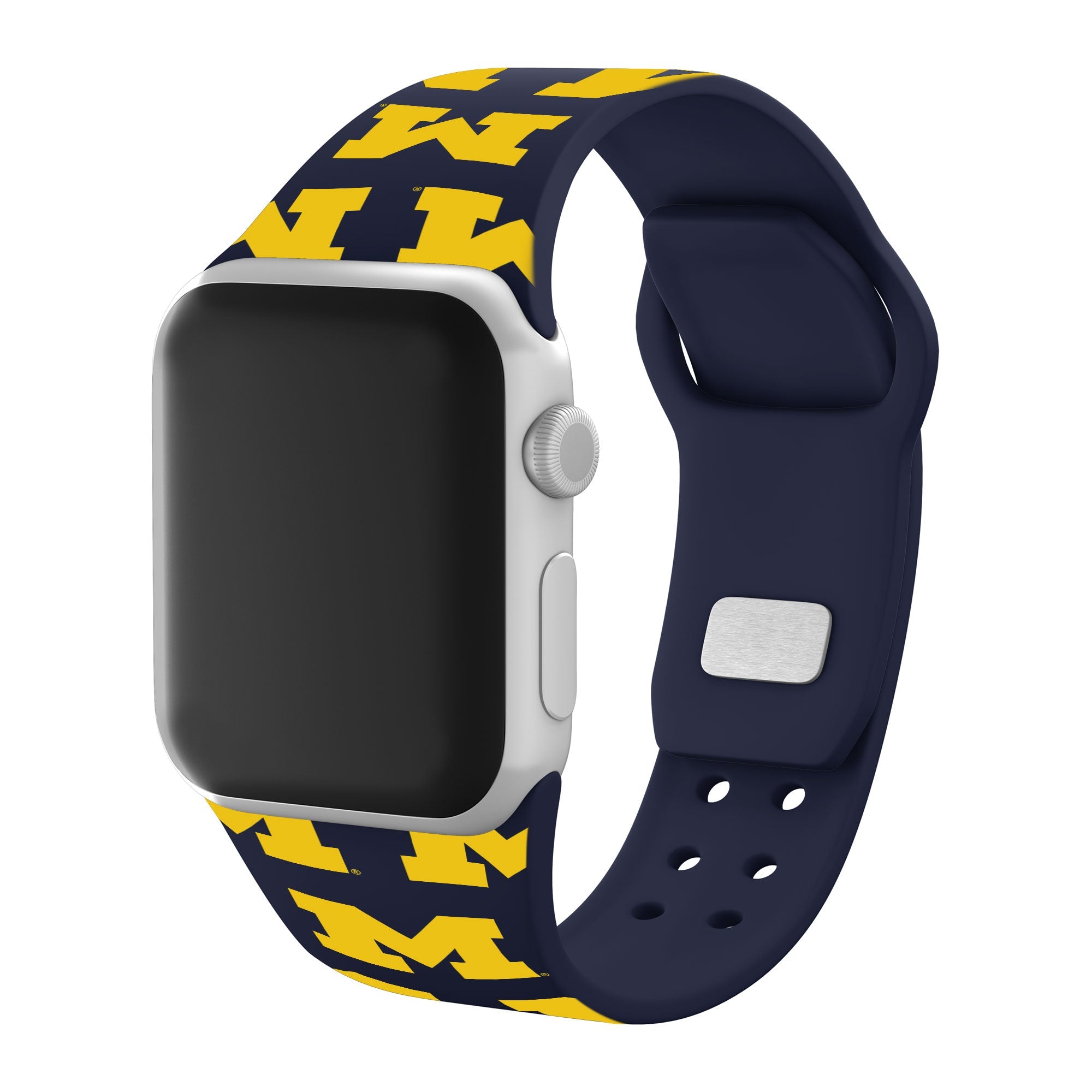 Michigan Wolverines HD Apple Watch Band 10
