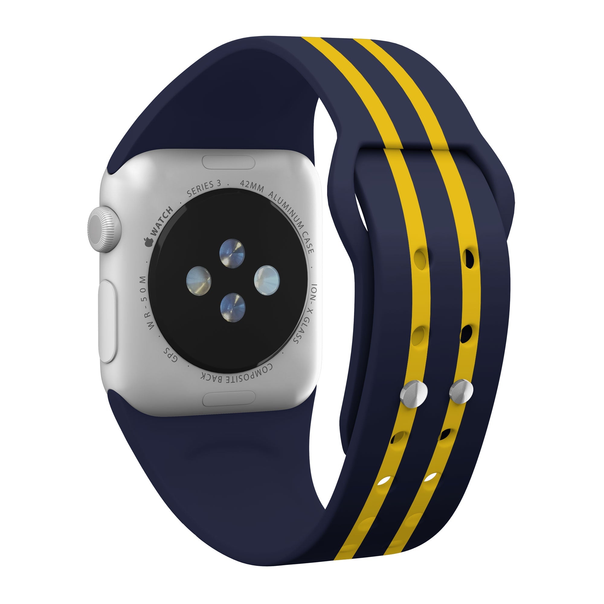 Michigan Wolverines HD Apple Watch Band 5