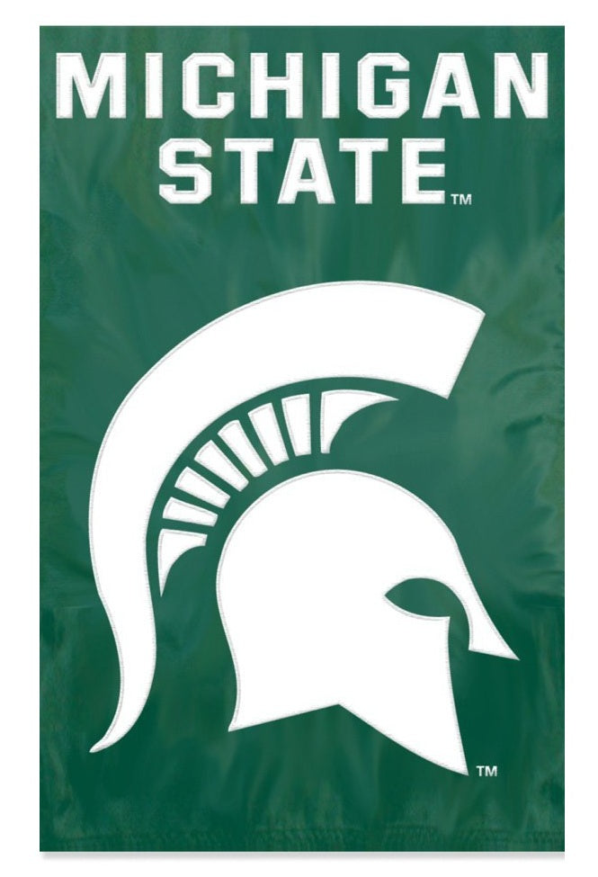 Michigan State Spartans 2 Sided Banner