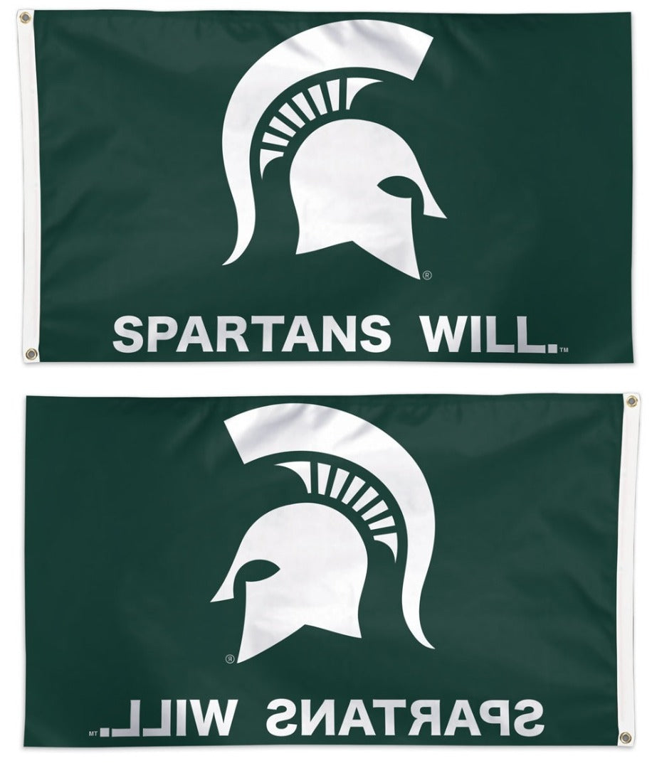 Michigan State Spartans Will 3x5 Flag