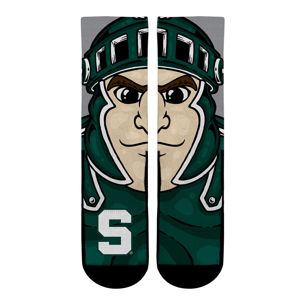 Michigan State Spartans - Sparty Mascot | Rock 'Em Socks