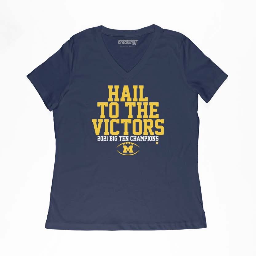 Michigan: Hail to the Victors B1G Champs 4