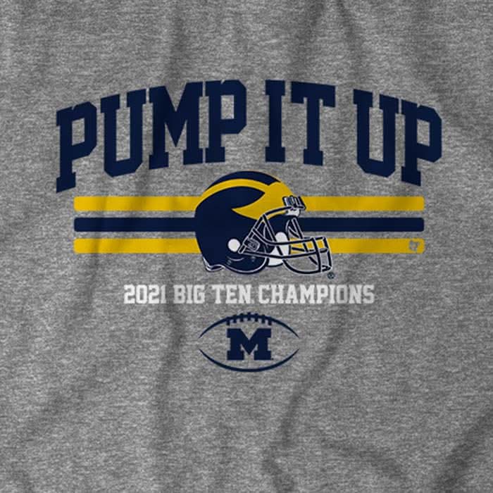 Michigan: Pump It Up B1G Champs 5
