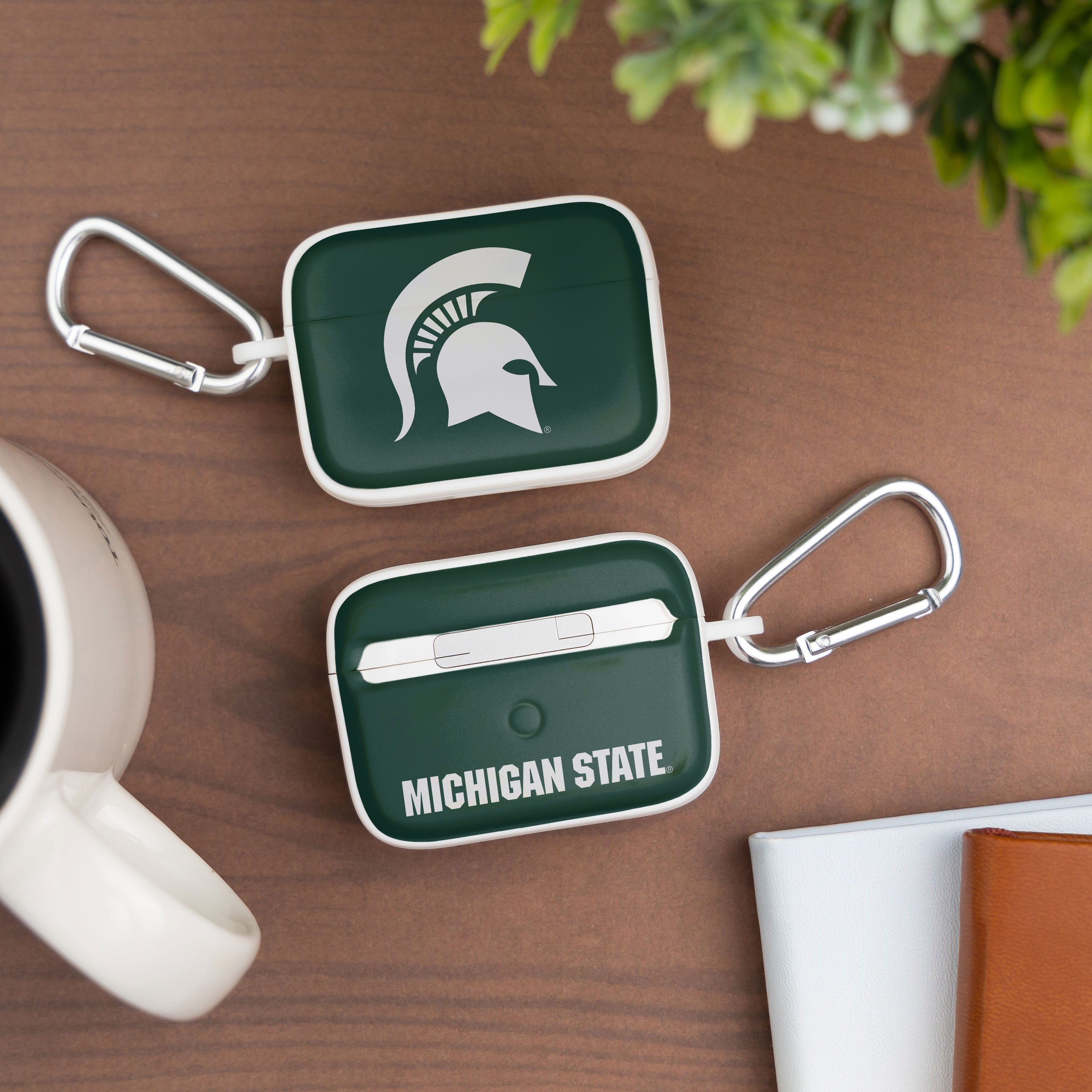 Michigan State MSU Spartans HDX Apple Airpods Pro 1 & 2 Case Cover | Affinity Bands 4