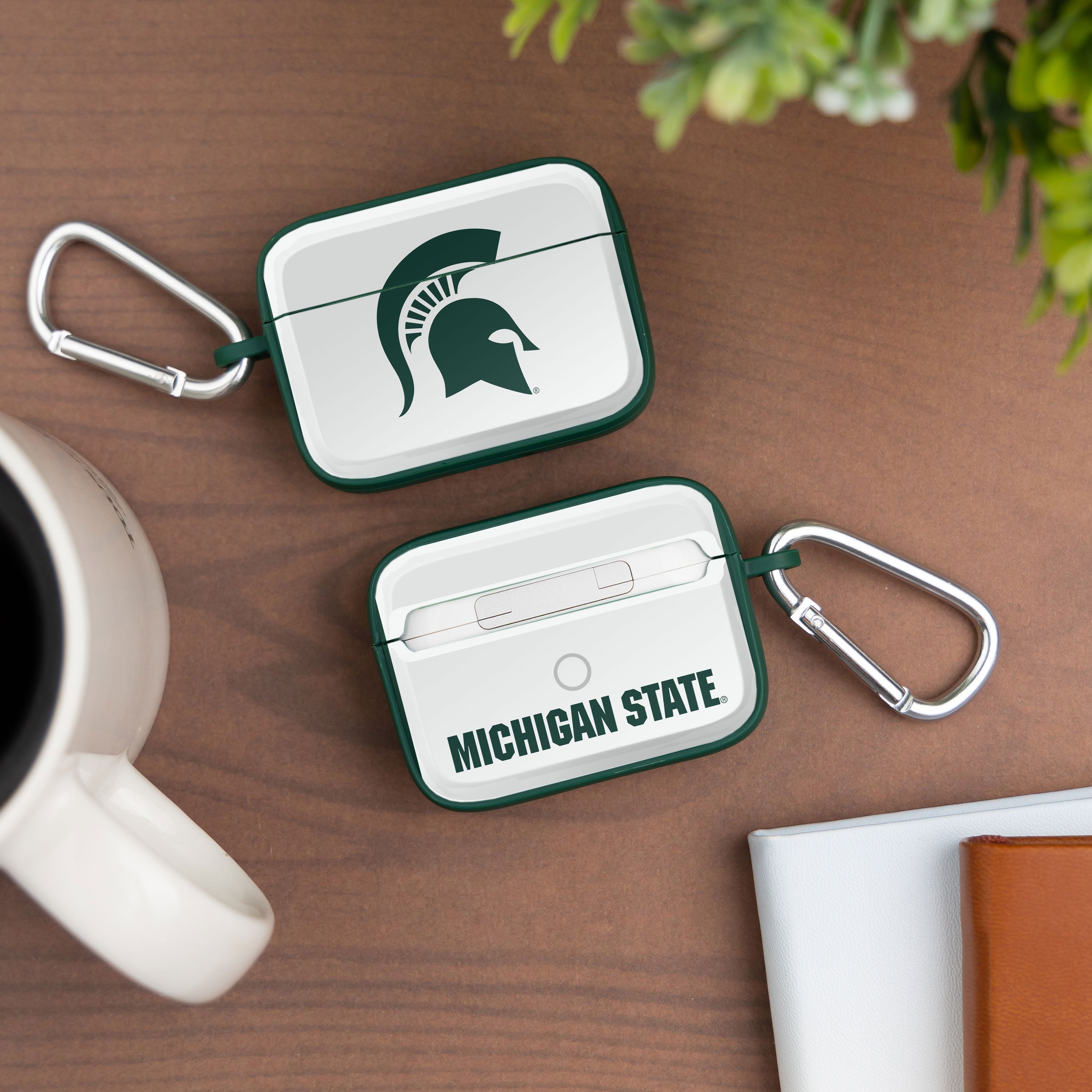 Michigan State MSU Spartans HDX Apple Airpods Pro 1 & 2 Case Cover | Affinity Bands 7