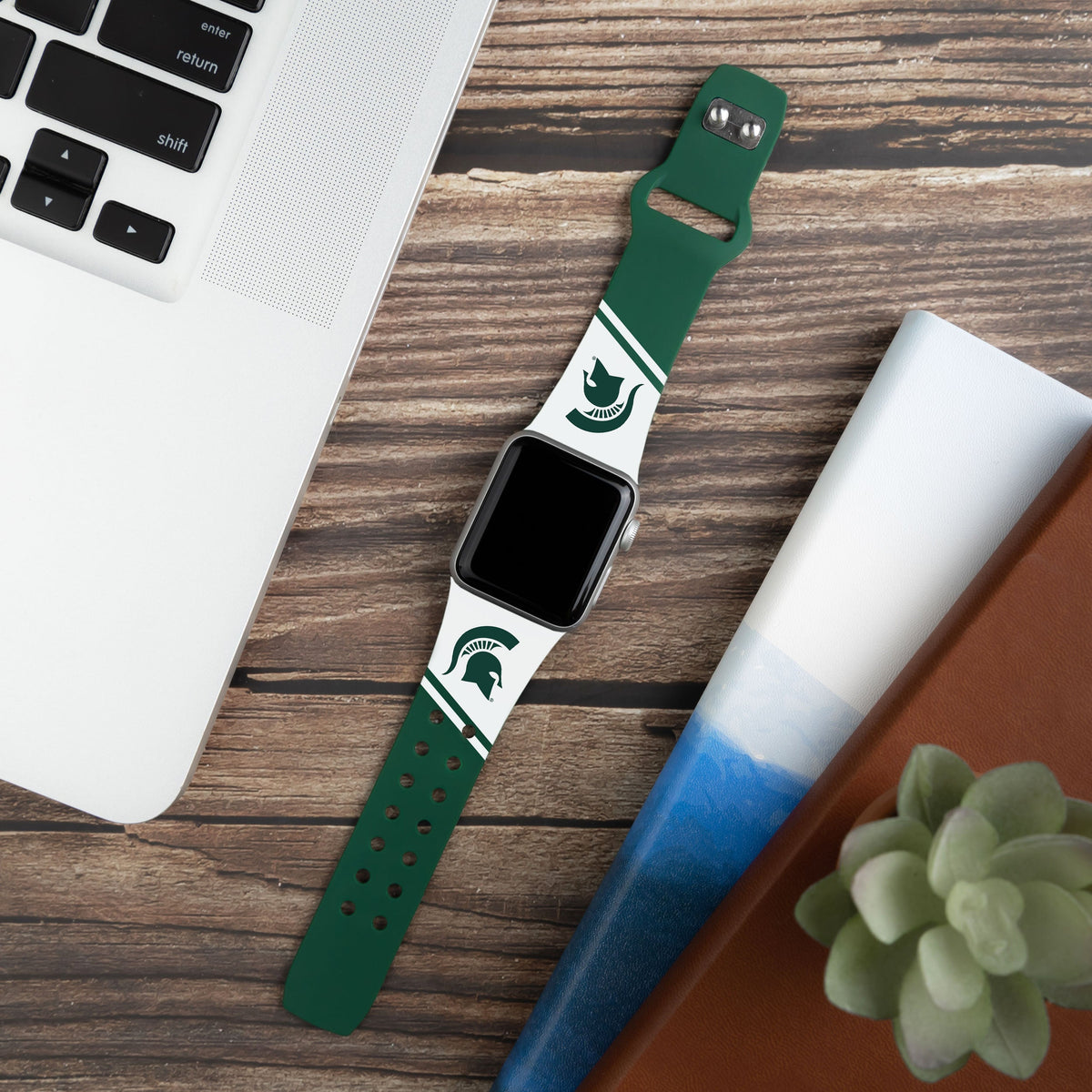 Michigan State Spartans HD Apple Watch Band | Affinity Bands 26