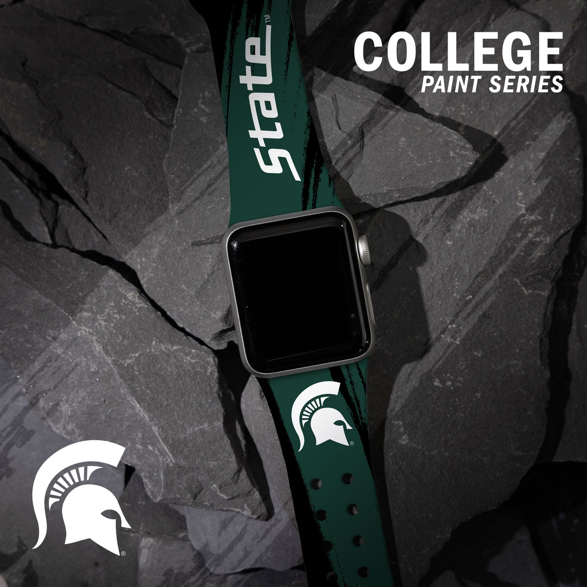 Michigan State Spartans HD Apple Watch Band | Affinity Bands 34