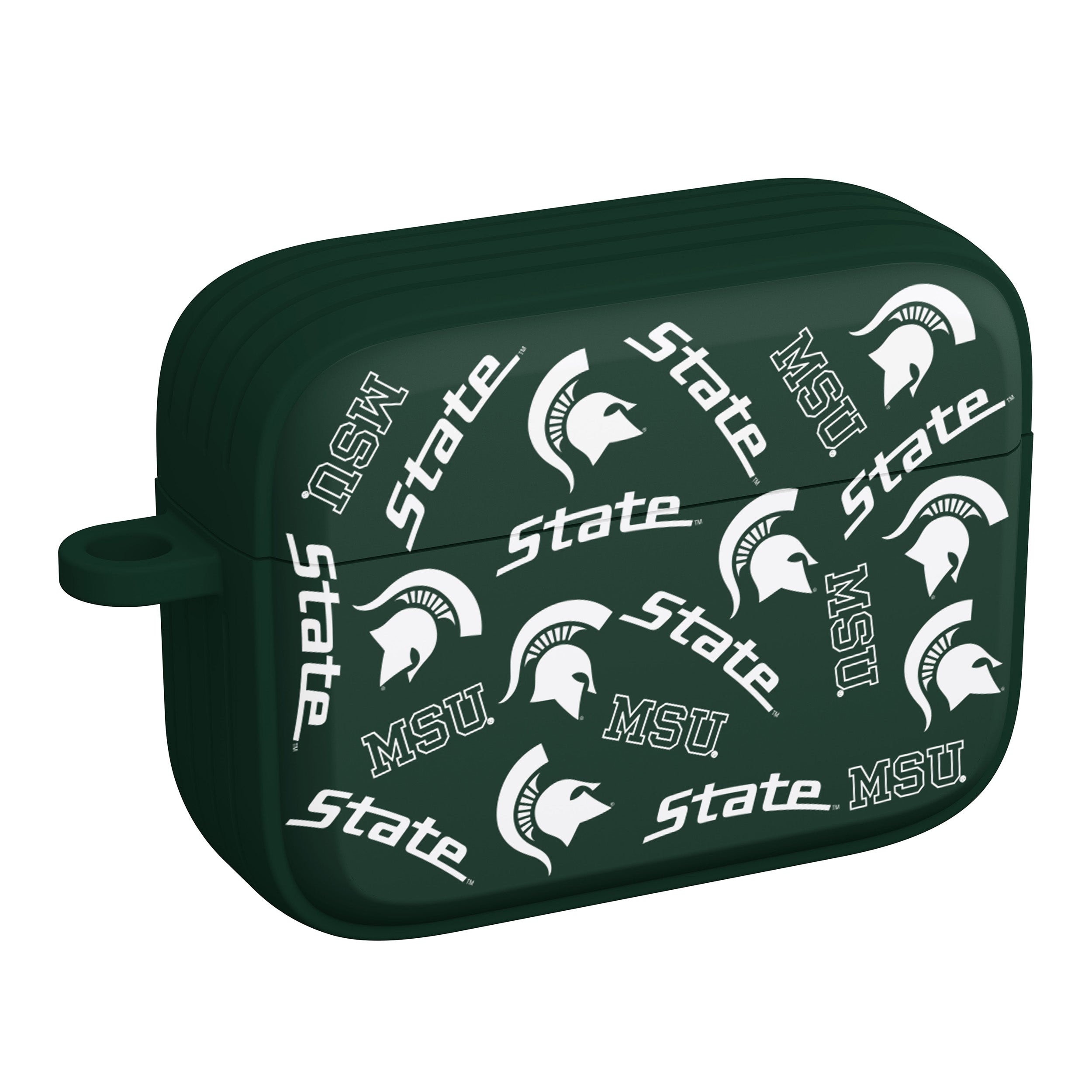 Michigan State MSU Spartans HDX Apple Airpods Pro 1 & 2 Case Cover | Affinity Bands 17