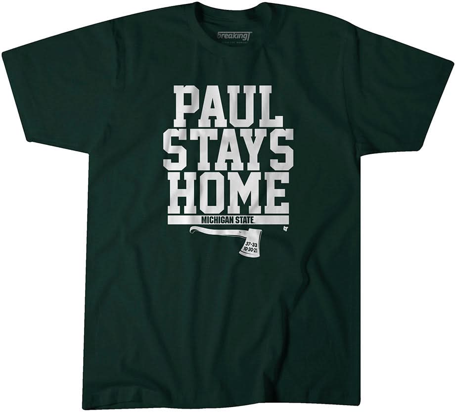 Michigan State: Paul Stays Home 1
