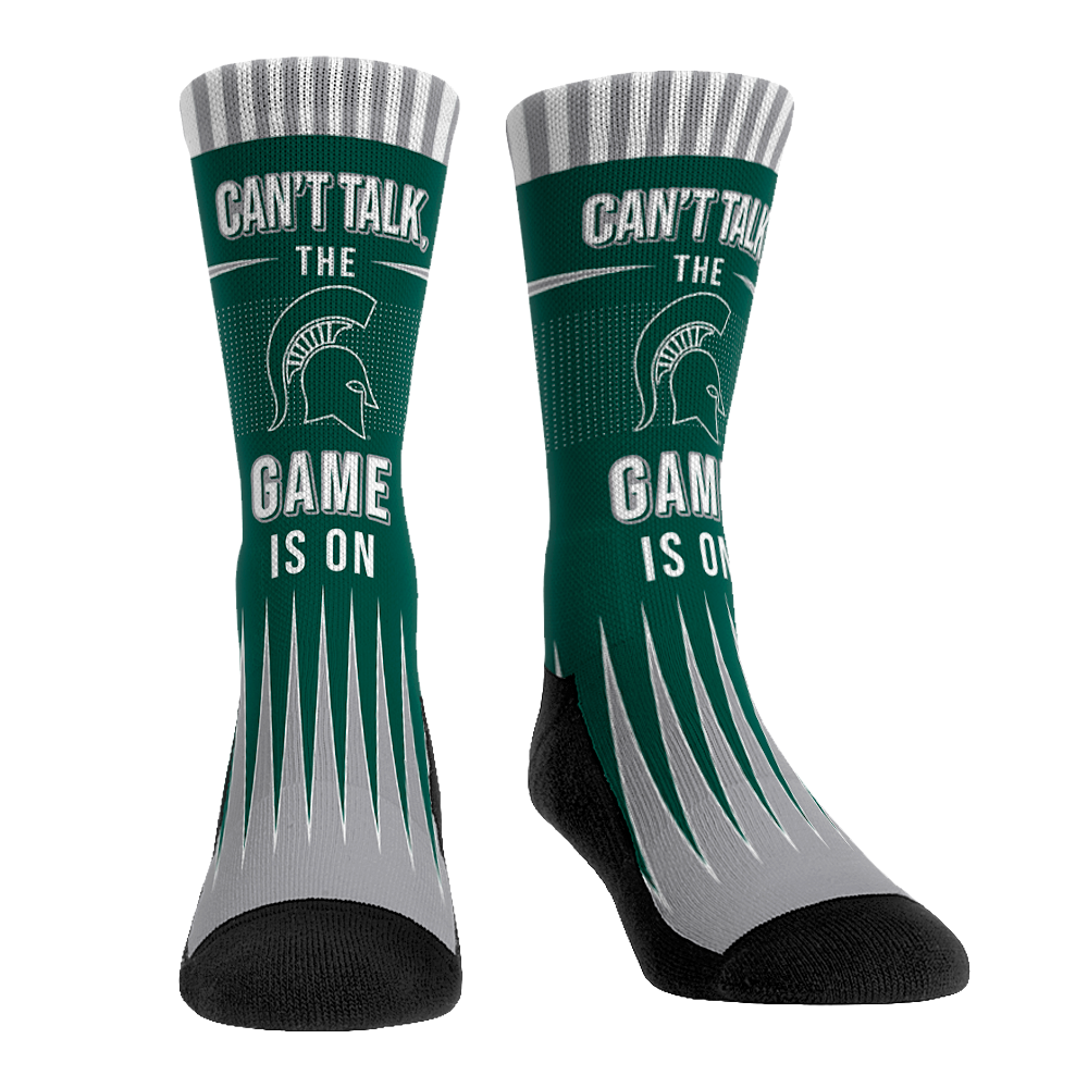 Michigan State Spartans - Can't Talk | Rock 'Em Socks