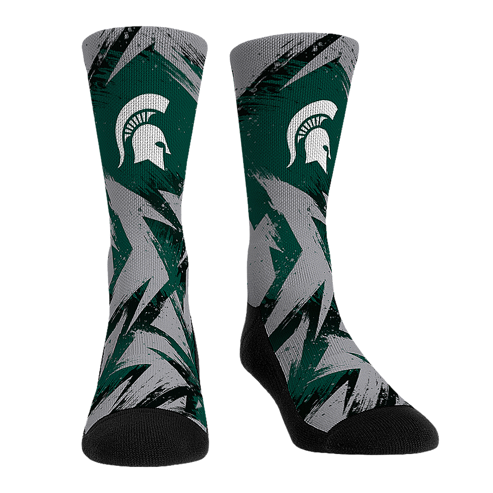 Michigan State Spartans - Game Paint | Rock 'Em Socks