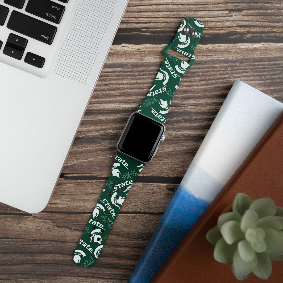 Michigan State Spartans HD Apple Watch Band | Affinity Bands 14