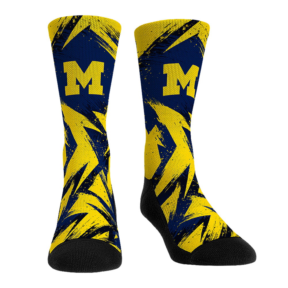 Michigan Wolverines - Game Paint | Rock 'Em Socks