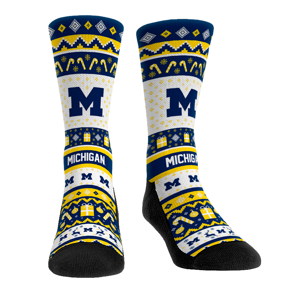 Michigan Wolverines - Tacky Sweater | Rock 'Em Socks