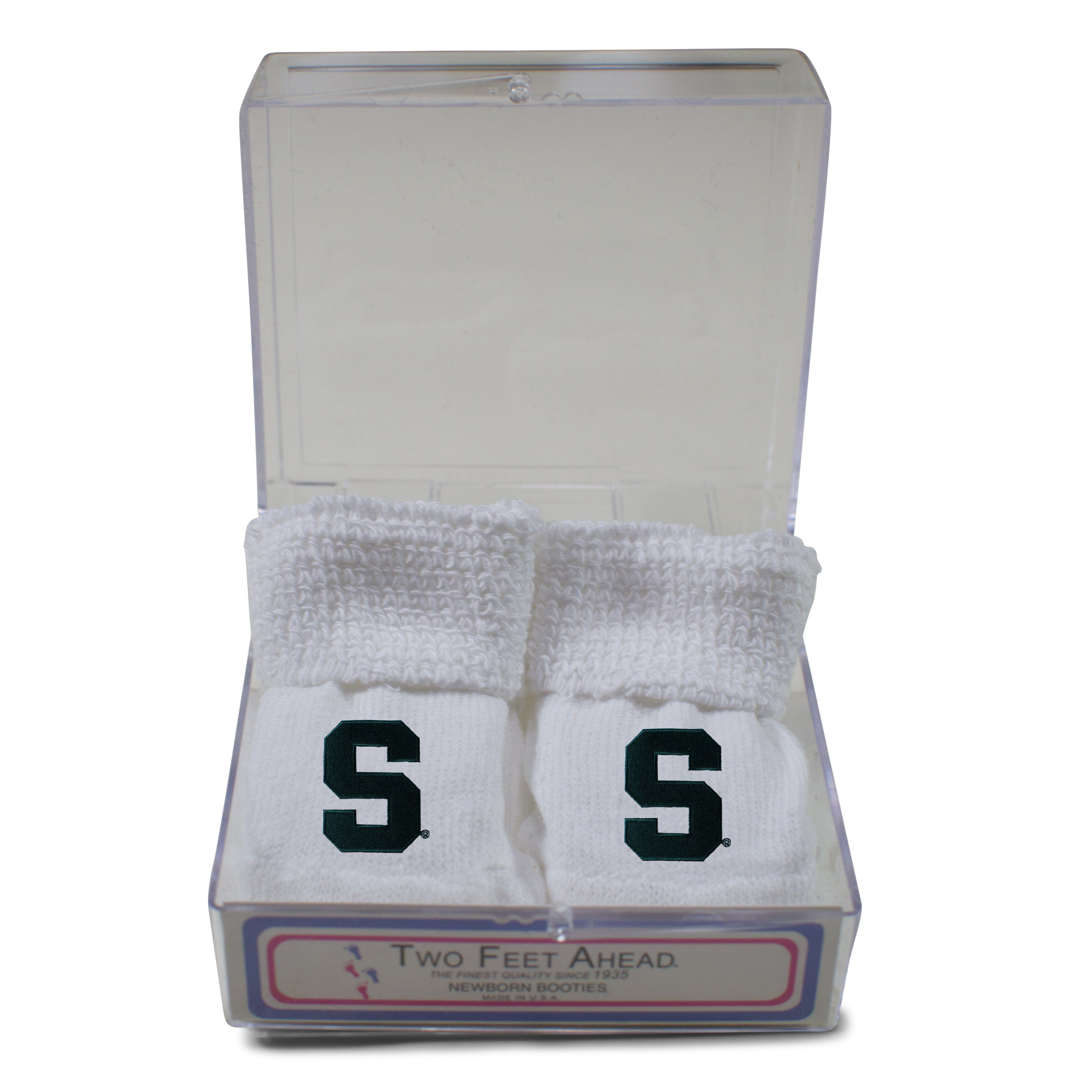 Michigan State Gift Box Bootie | Two Feet Ahead