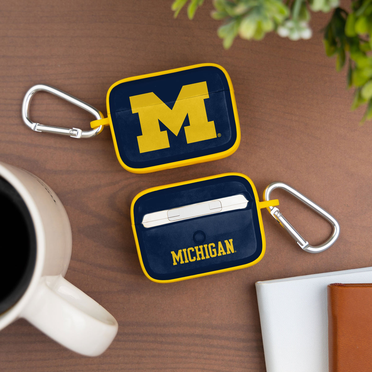 Michigan Wolverines HDX AirPods Pro 1 & 2 Case Cover | Affinity Bands 4