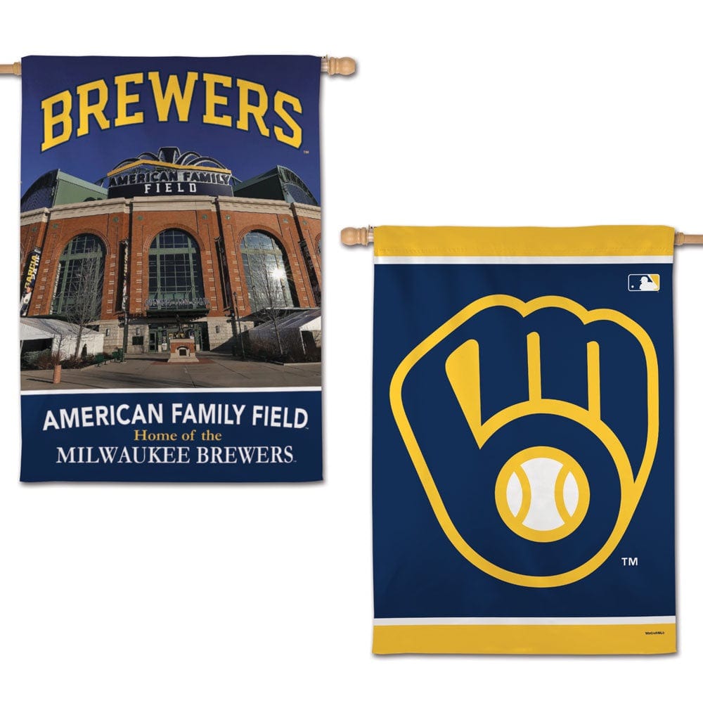 Milwaukee Brewers Banner 2 Sided Design