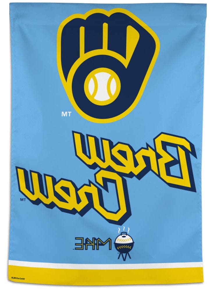 Milwaukee Brewers Banner City Connect Flag Brew Crew