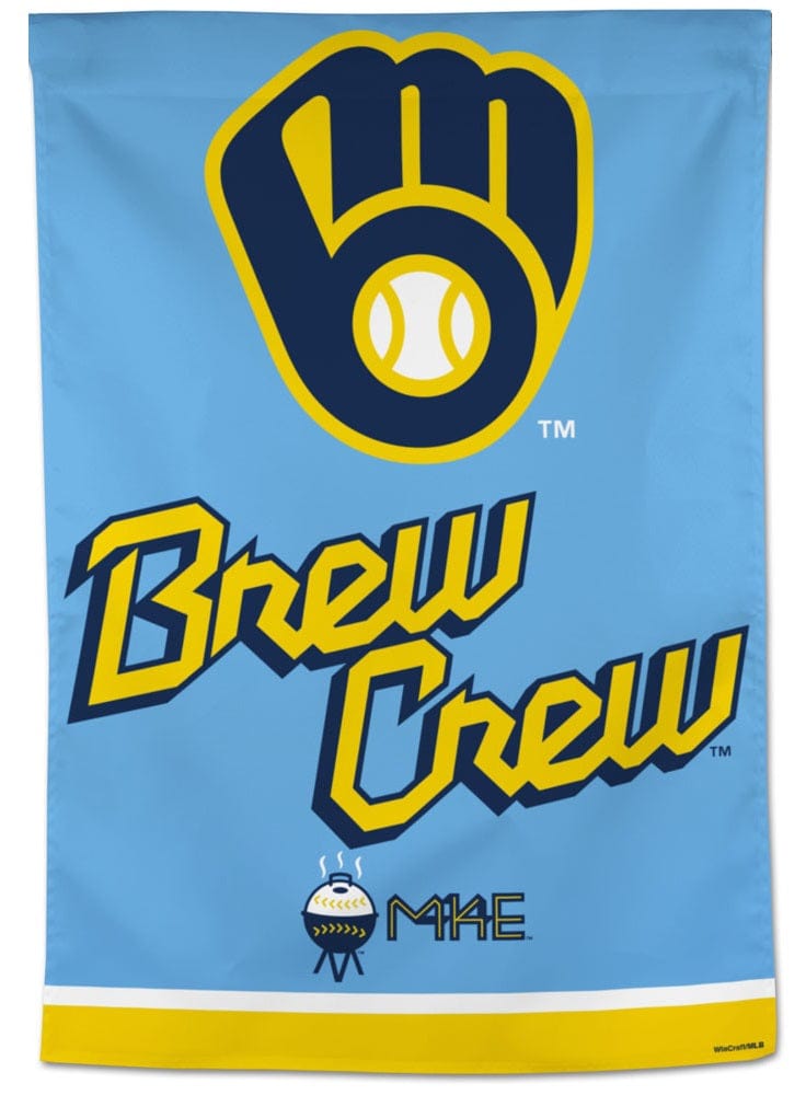Milwaukee Brewers Banner City Connect Flag Brew Crew
