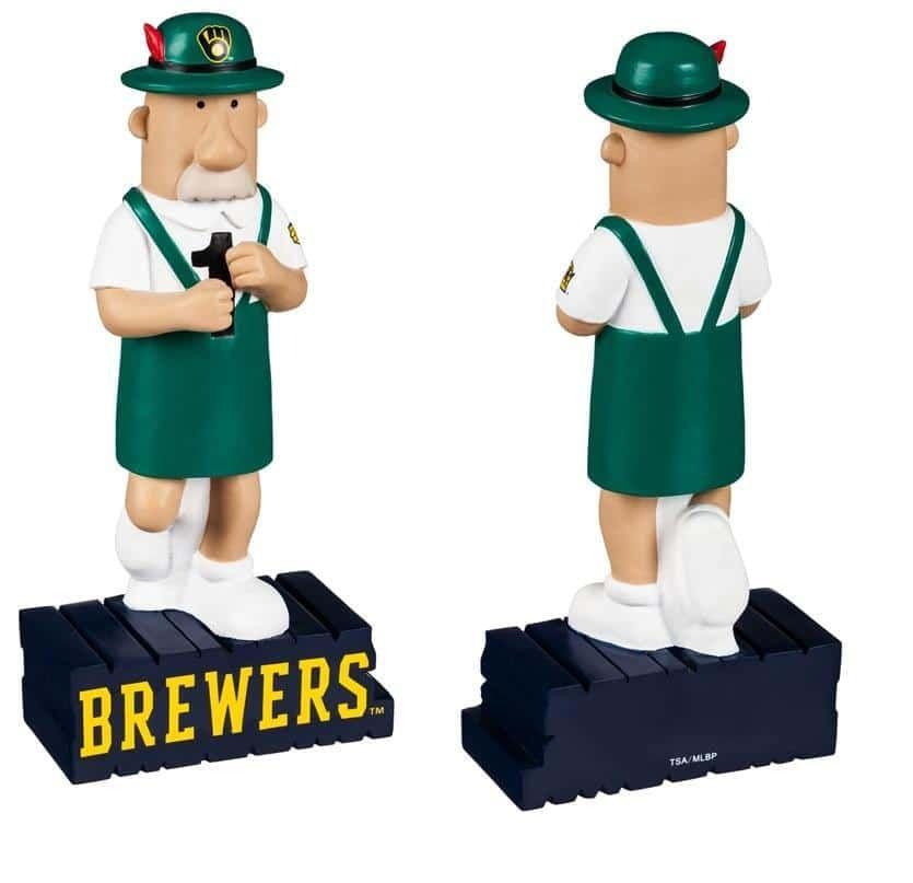 Milwaukee Brewers Bratwurst Mascot Statue Collectible