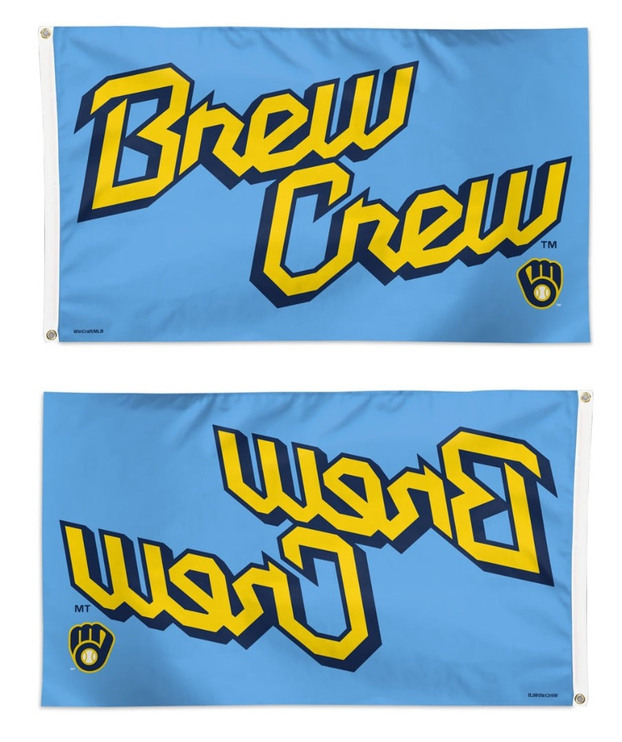 Milwaukee Brewers Flag 3x5 City Connect Brew Crew 1