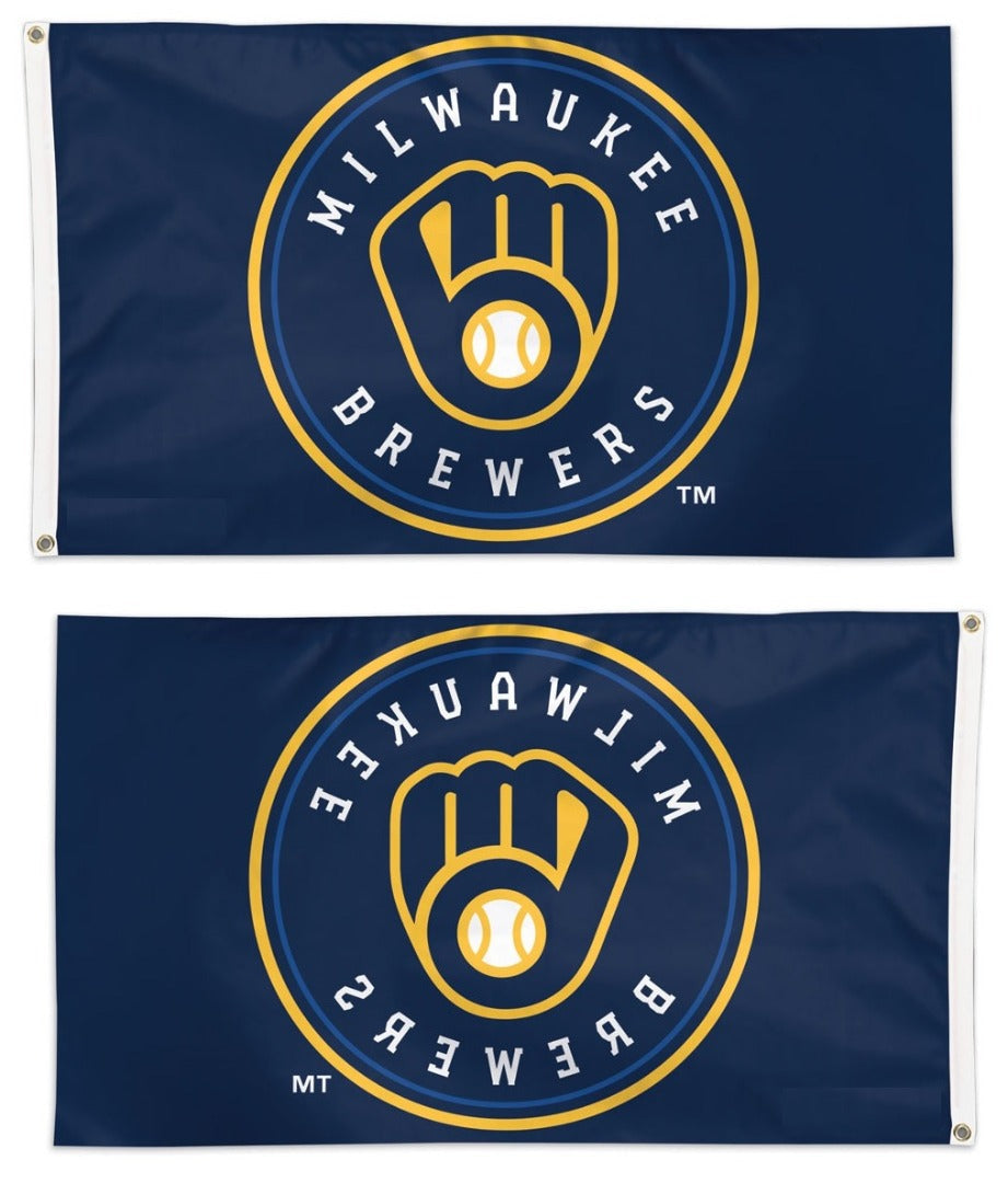 Milwaukee Brewers Flag 3x5 Primary Logo