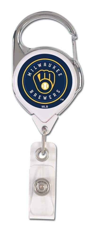 Milwaukee Brewers Reel 2 Sided Badge Holder Retro