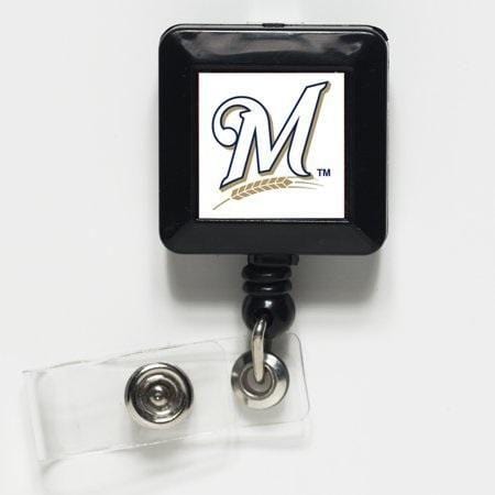 Milwaukee Brewers Reel Name Badge Holder