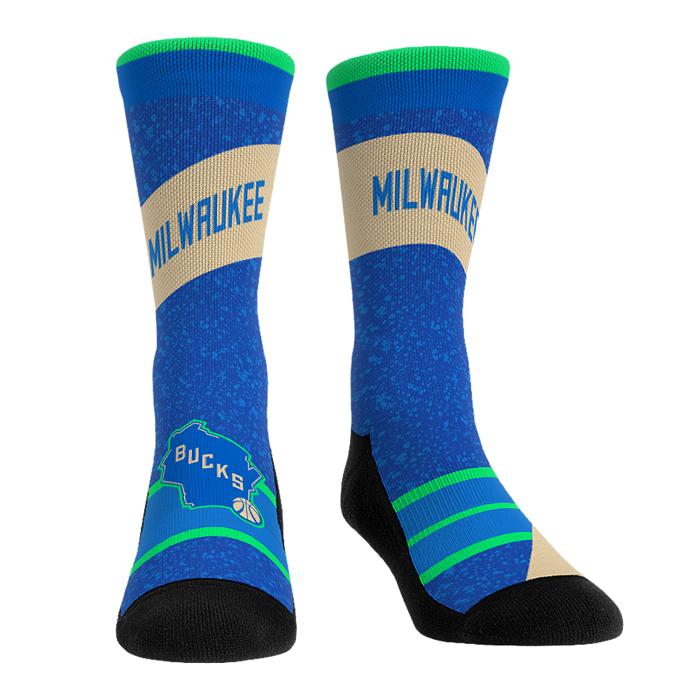 Milwaukee Bucks - City Edition Jersey (2023-2024) | Rock 'Em Socks