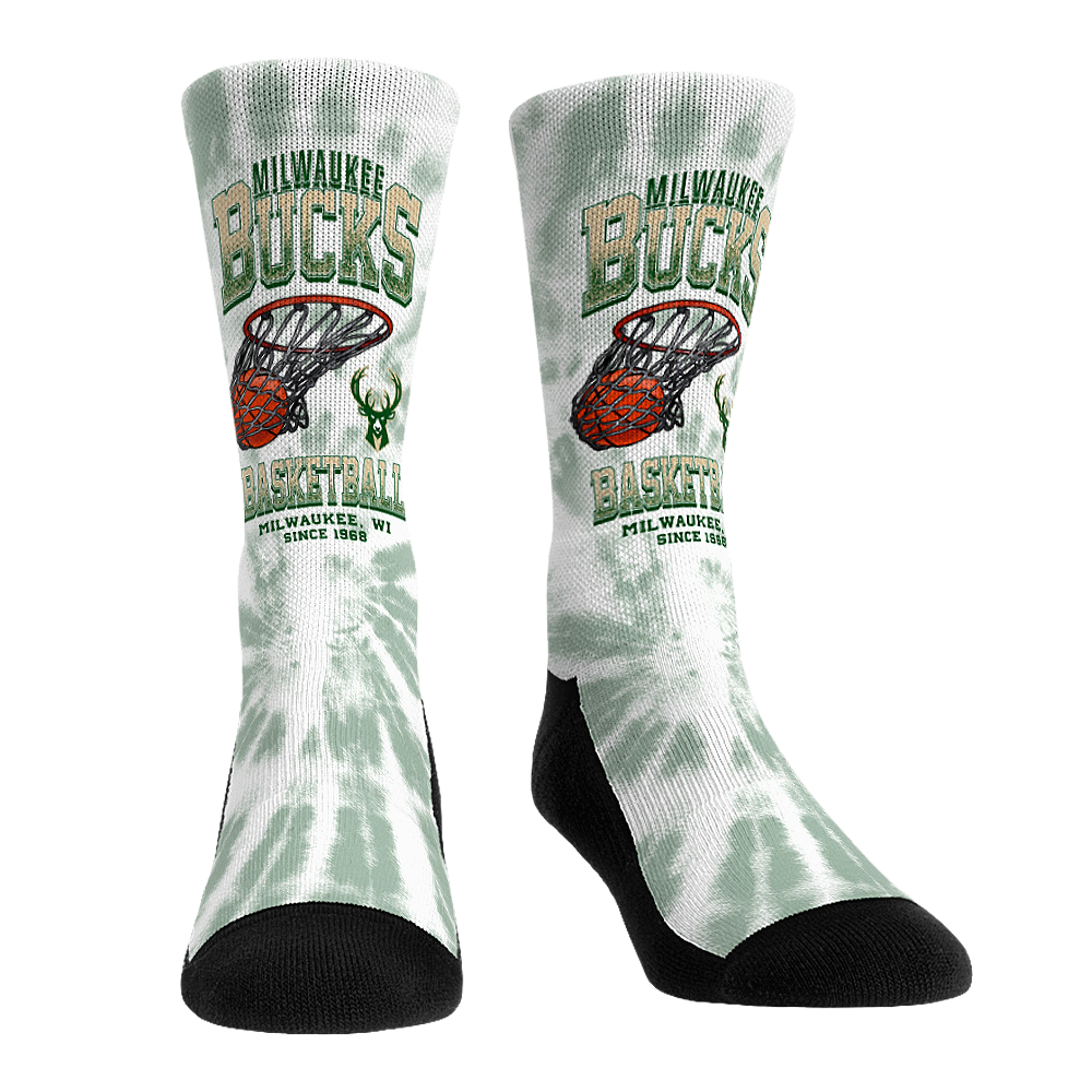 Milwaukee Bucks - Vintage Hoop | Rock 'Em Socks