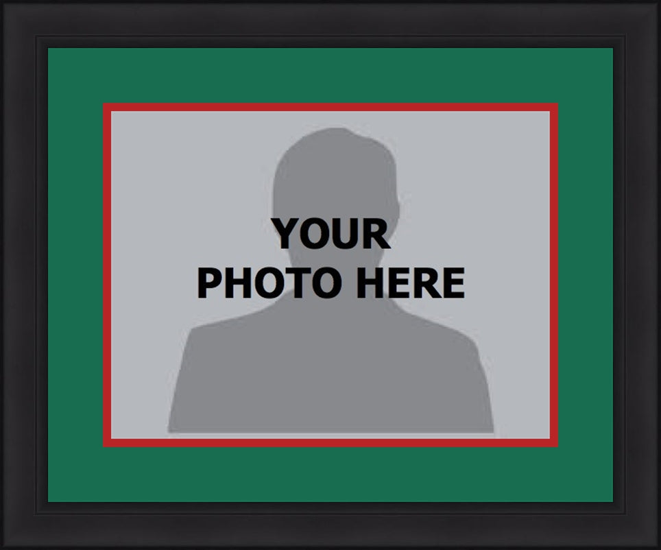 Milwaukee Bucks Throwback Custom NBA Basketball 16x20 Picture Frame Kit (Multiple Colors)