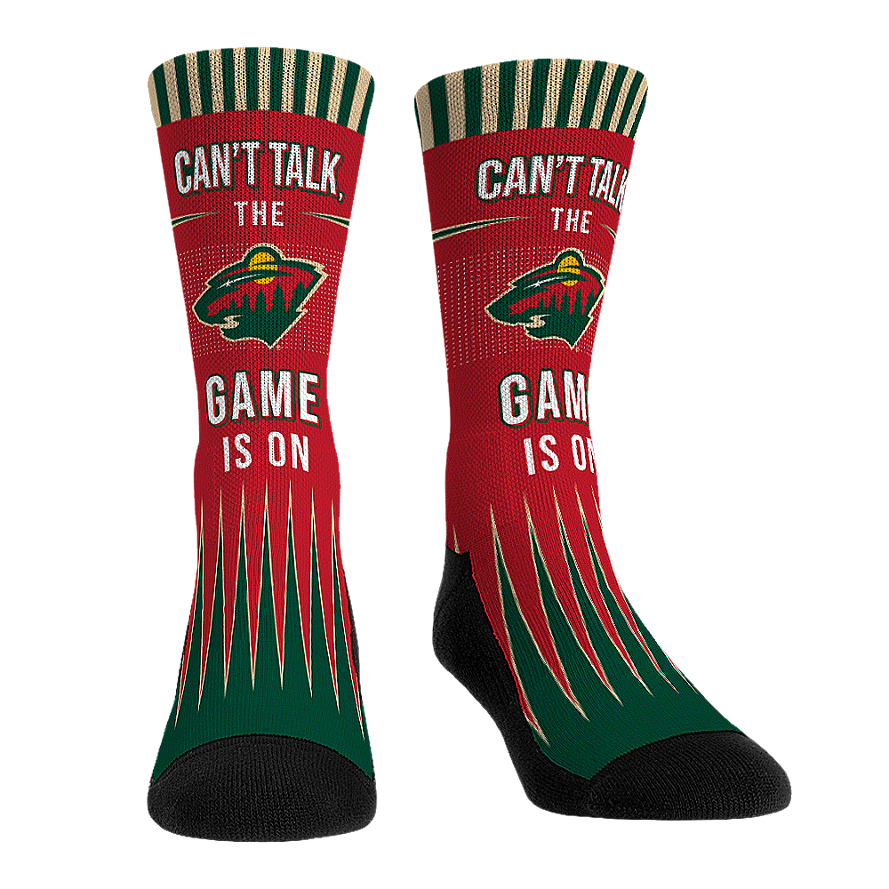 Minnesota Wild - Can't Talk | Rock 'Em Socks