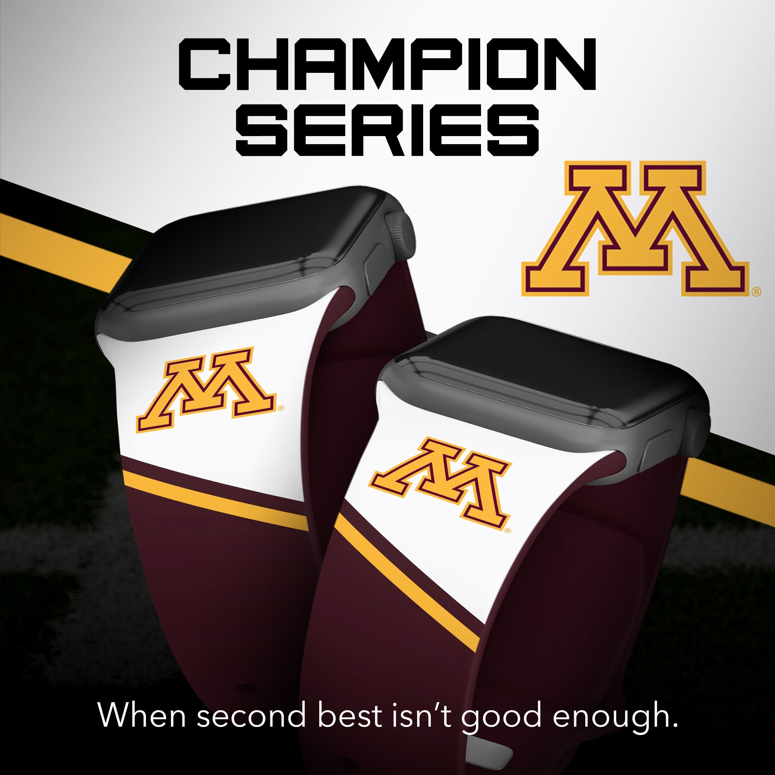 Minnesota Golden Gophers HD Apple Watch Band 18