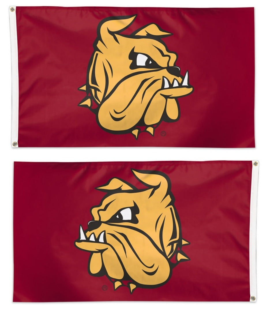 Minnesota Duluth Bulldogs Flag 3x5 Logo Only 1