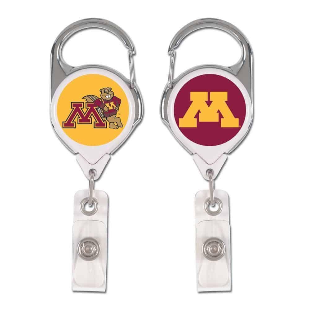 Minnesota Gophers Reel 2 Sided Retractable Badge Holder