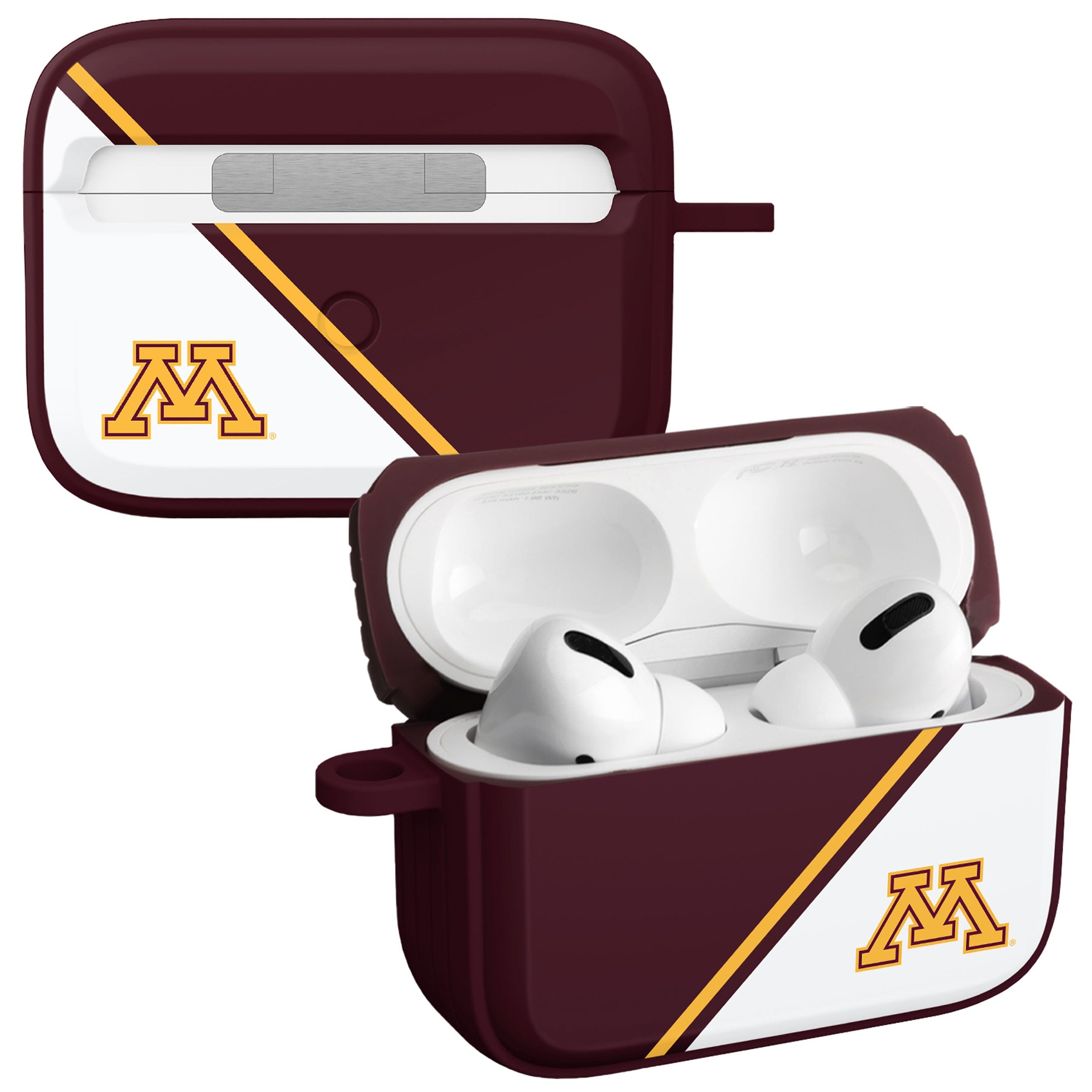 Minnesota Golden Gophers HDX Champion Series Apple AirPods Pro 1 & 2 Case Cover 1