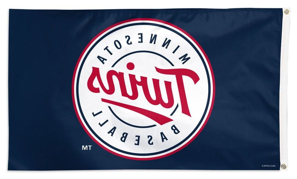 Minnesota Twins Flag 3x5 New Logo Round 2