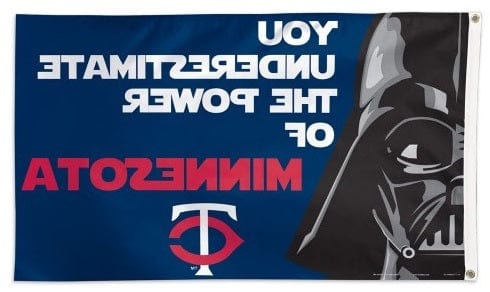 Minnesota Twins Flag 3x5 Star Wars Darth Vader